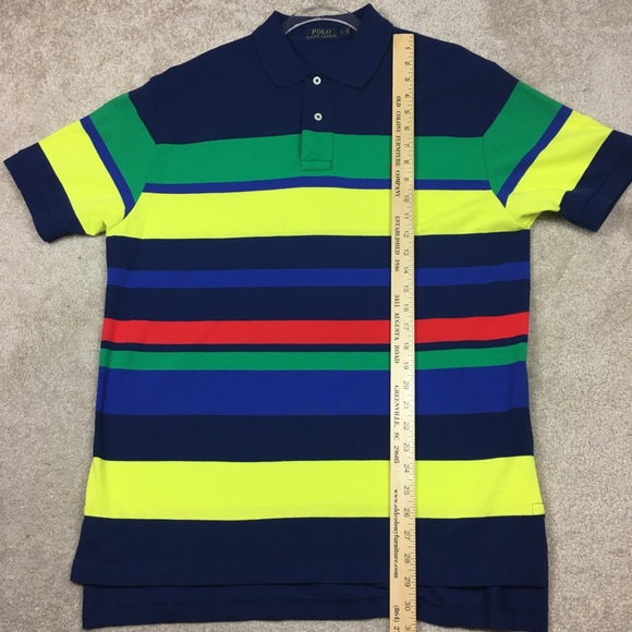 ❌SOLD❌Polo Ralph Lauren stripe polo large - Picture 4 of 8